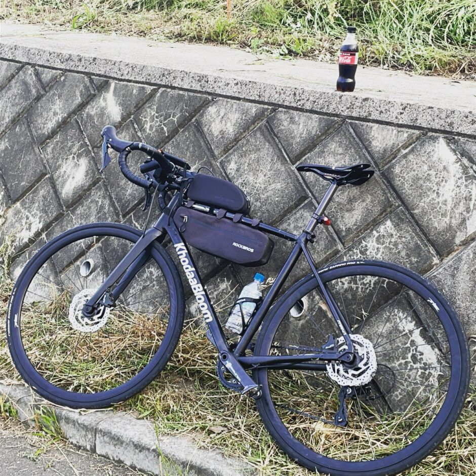 AKIのロードバイク（グラベルロード）